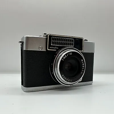 Minolta Repo 35mm Half Frame Film Camera Rokkor 30mm F2.8 Lens • $43