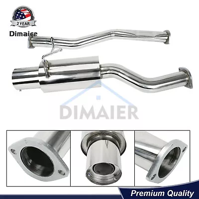 Single Tip Catback Exhaust For 2003-2008 Nissan 350 Infiniti G35 Stainless Steel • $189