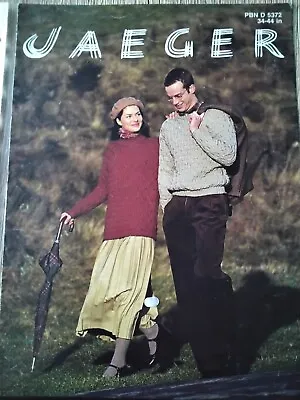 Jaeger Knitting Pattern D5372. Textured Tunic And Sweater. Double Knit. 34-44   • £1.19