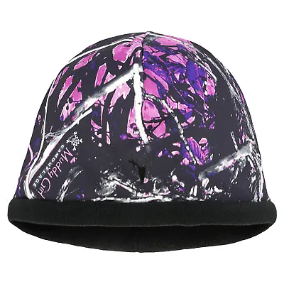 $19.95 • Buy Muddy Girl Camo Beanie Hat, Pink Purple Camouflage Ladies Toboggan Moonshine