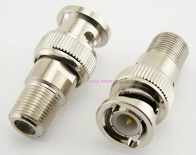 Workman 40-2640 BNC Male To Type F Female Coax Connector Adapter • $2.22