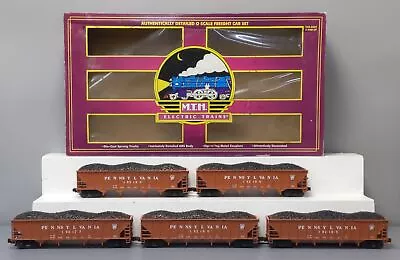 MTH 20-97067 O Pennsylvania Premier 4-Bay Hopper Car Set (Set Of 5) EX/Box • $195.84