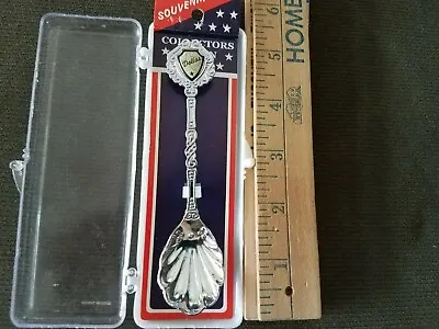 $1.99 • Buy Souvenir Dallas Collectors Miniature Spoon, Scalloped Bowl