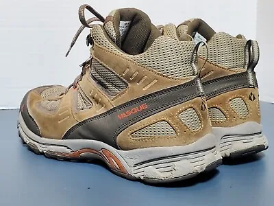 Vasque Hiking Boots 7018 Mens Size 12 M Brown Leather Trail Hike Outdoor • $54.99