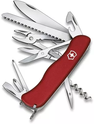 New Swiss Army 0.8543-x1  Red Large Hercules Victorinox Multi Tool Knife Sale • $113.99