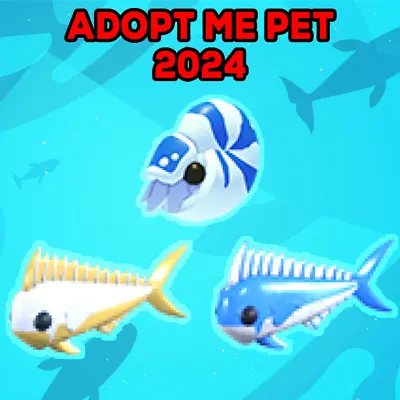 Nautilus - Gold / Diamond Mahi Mahi | PET NEW 2024 - ADOPT From Me | CHEAP PRICE • $0.99