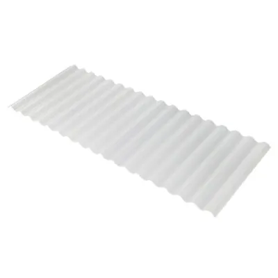 2/2.5/3M High Impact Clear Corrugated PVC Roofing Sheets Plastic Panel 1MM Thick • £90.95