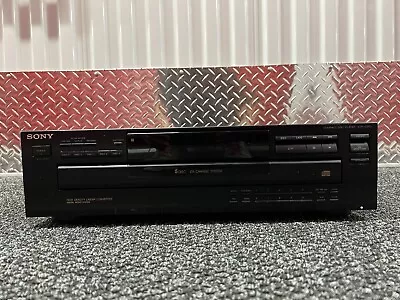 Sony CDP-C365 Digital Stereo Compact Disc Multi 5 CD Player Changer Black • $59.99