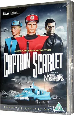Captain Scarlet And The Mysterons Complete Collection 6 DVD Boxset New Sealed • £17.95
