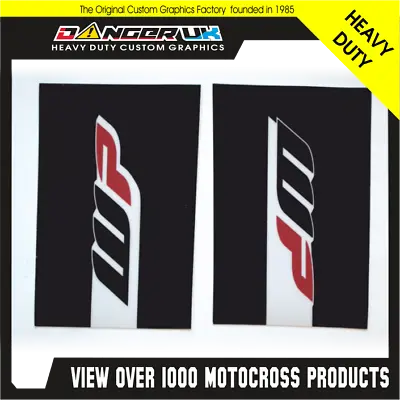 MX Graphics UPPER FORK Motocross DECALS WP • $27.13