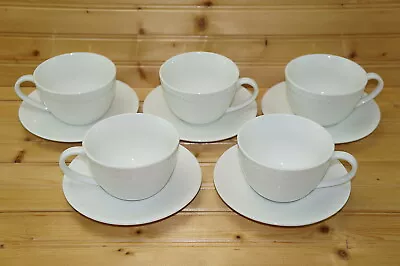 Martha Stewart Acorn (5) Cups 2 5/8  & (5) Saucers 6 1/4  • $25.88