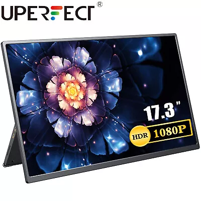 UPERFECT 17.3  Portable Monitor 1080P USB-C Gaming Monitor For Laptop PC PS4/5 • $224.99
