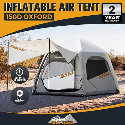 $349.95 • Buy San Hima Grampians 4P Inflatable Air Tent 4 Person Instant Up Camping Shelter