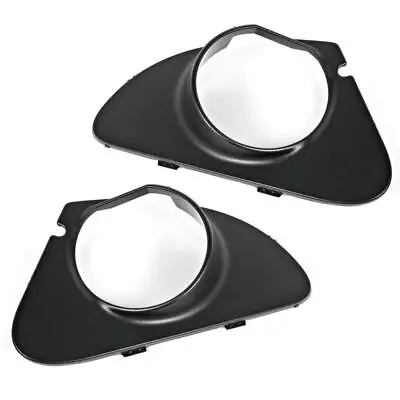 Genuine Pair Set Of Left & Right Fog Light Trim Bumper Cover For BMW E63 E64 • $106.04