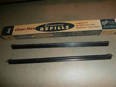 Vintage Unused ANCO Clear Flex Windshield Wiper Blades #600 10  Refills • $24.99