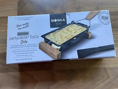 New “BOSKA” Partyclette To Go Cheese Raclette • £9.99