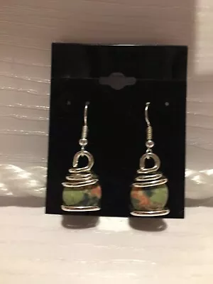 Viva Beads Handmade Clay Bead Earrings - New Harvest  • $8.95