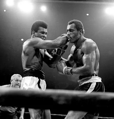 8x10 B&W Photo Of The Greatest Of All-Time Muhammad Ali V. Ken Norton • $6.99