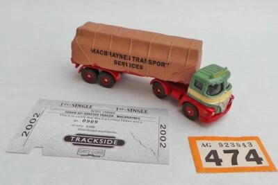 £8.50 • Buy #474 Trackside DG150003 Foden S21 Sheeted Trailer Macbraynes 1/76