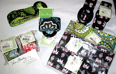 Vera Bradley BELTS Sashes HAIR TIES Pink Elephants JAVA BLUE Peacock RASPBERRY • $42.95