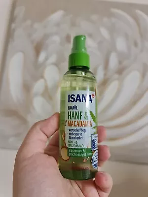 £14 • Buy Isana Hair Oil Macadamia New 