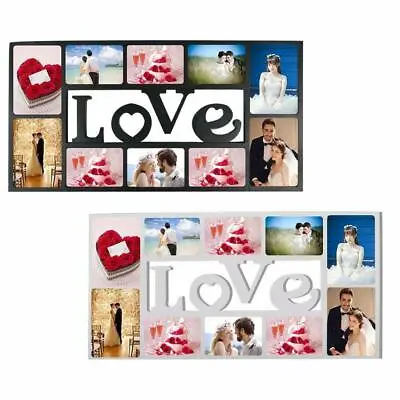 £10.99 • Buy  Multi Picture Photo Frame Home Decoration Wedding Gift For Friends Family Love