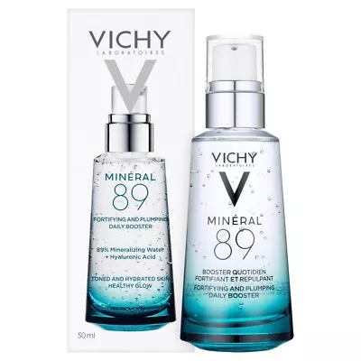 Vichy Mineral 89 Hyaluronic Acid Face Serum For Stronger Skin 75ml • $20