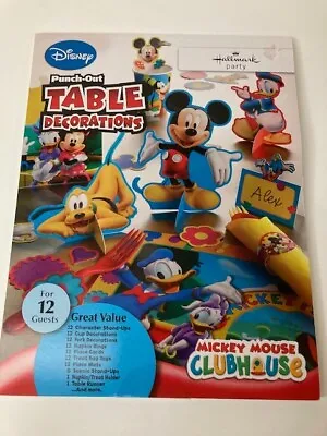 Hallmark Disney Mickey Mouse Clubhouse Party Decorations For 12 Guests New • $8