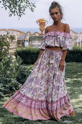 $150 • Buy Spell Buttercup Maxi Skirt Meadow Size S BNWT