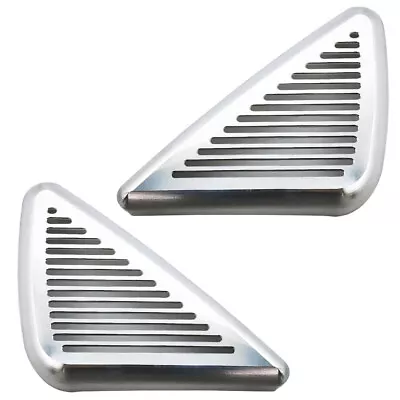 Solid Billet Speaker Covers Fits 94-04 Mustang Gt Mach 460 Radio Polished • $79.99