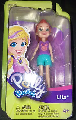 Lila Polly Pocket Mattel Fwy25 19AMini Doll - 4 Inch Model Package Damaged • $13.47