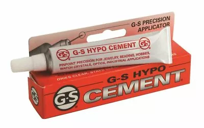 Jewelers G-S Hypo Clear Cement Precision Applicator Crafts Repair Adhesive Glue • $9.90