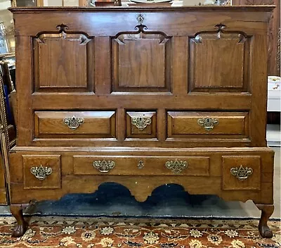 Antique George III Six-Drawer Mule Or Blanket Chest  • $12950