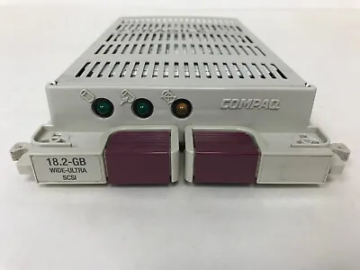 Compaq 336382-001  176493-010 18.2gb 10k Wide Ultra3 Scsi Hard Drive With Tray • $25