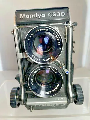 Camera Mamiya C330 Pro TLR Camera + Sekor DS 80mm F3.5 Lens From Japan • $500