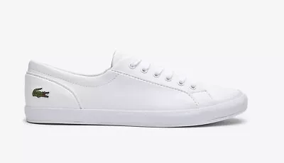 Lacoste Women's White Leather Lancelle Sneakers *Authentic *AU Stock *Size AU 10 • $150