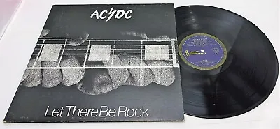 AC/DC Let There Be Rock Vinyl LP Record 1977 OZ Blue Roo Alberts 1st Press EX- • $1399