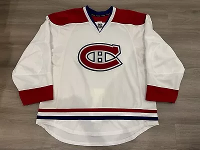 Montreal Canadiens 2011-17 NHL Team-Issued Reebok Edge 2.0 Road Jersey! Sz 56! • $36.21