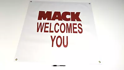 70's Vintage Style MACK Truck Banner As Seen In SMOKEY & THE BANDIT Prop • $39.98