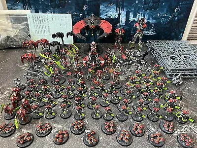 £649.99 • Buy Warhammer 40k Necron Army (3k+ Points). Includes Bits Bag & Transfers.