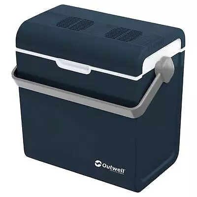 Outwell Ecocool Lite Dark Blue 12/230v Cooler Cool Box Heater Food Warmer • £89.95