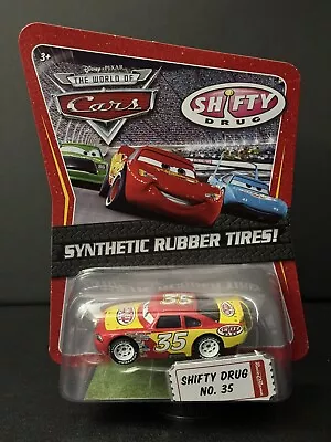 Disney Pixar Cars Synthetic Rubber Tires Shifty Drug #35 Mattel New • $12.50