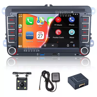 For VW Volkswagen CC Jetta 7  Carplay AUTO Android 13 Car Stereo GPS Navi Radio • $119.99