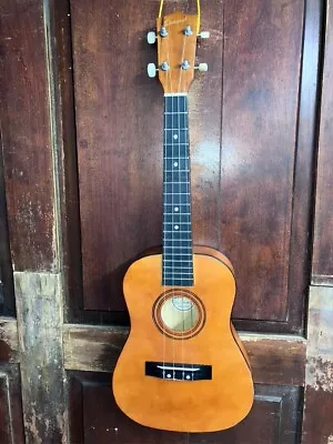 Savannah SU-200 Baritone Size Acoustic Ukulele Uke Bari With Gig Bag • $70