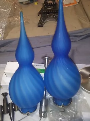 Tech Lighting Blue Cone Shaped 12V FreeJack Pendant • $200