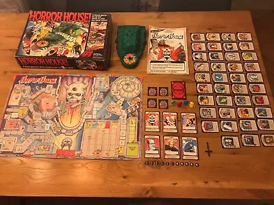 Horror House Board Game - Action GT - 100% Complete And WORKING - Rare Vintage • £120