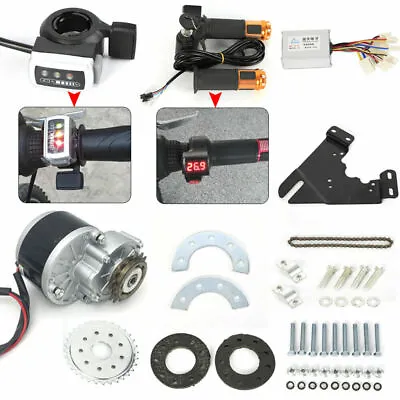 Brush Motor Electric Bicycle Conversion Kit For Common Bike Bicycle 350W 36V US • $106.40