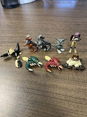 1999 Monster Rancher Figure Lot Of 8 Playmates TCDT Bossy Green Worm • $25