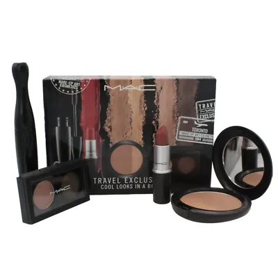 £43.99 • Buy MAC Makeup Giftset  Mac Lipstick Mascara Blusher Eyeshadow Make Up Set - NEW