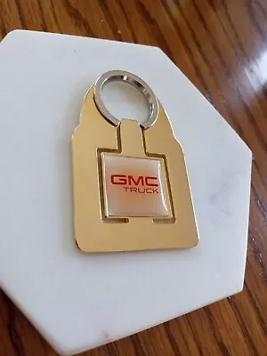 NOS 1990's GMC Truck Gold Plated Key Chain Accessory Fob SURELOC 1980's OEM GM • $300